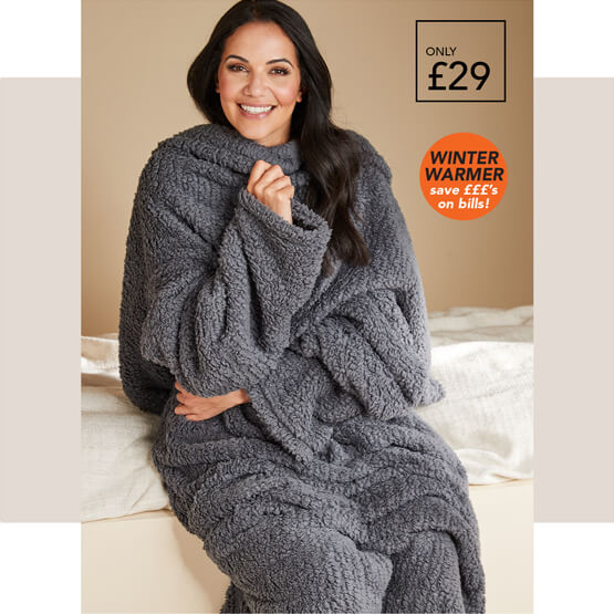 Throw on blanket. Only £29